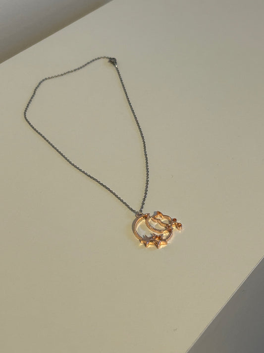 Bronze Cat necklace